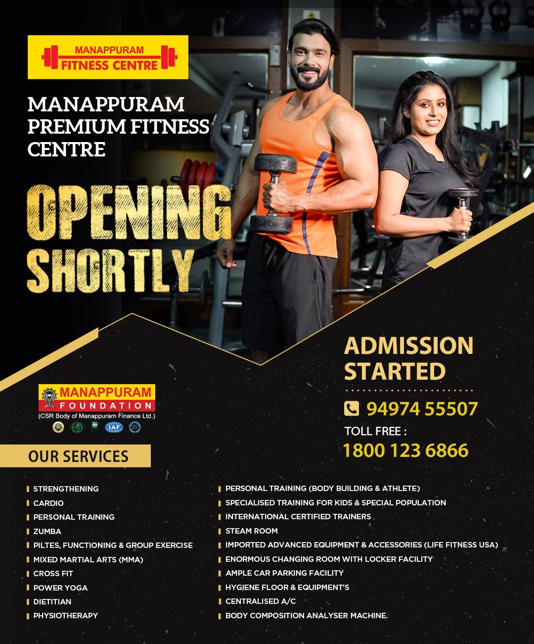 Manappuram Fitness Center | Manappuram Fitness Center, Manappuram House ...